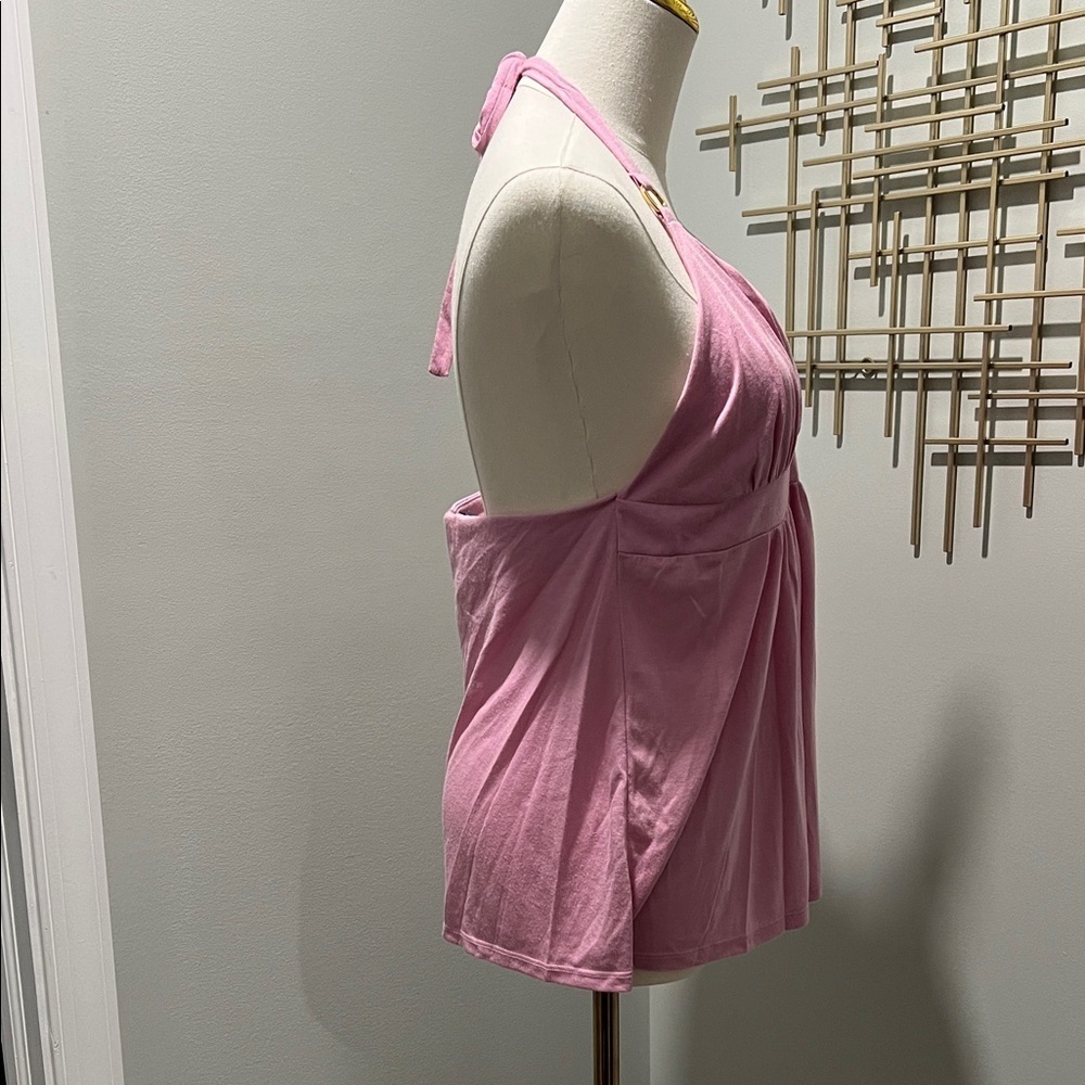 Moda International Pink Halter Top - Picture 3 of 3